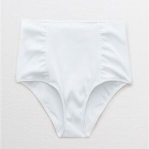 Size M, Aerie Ribbed High Waister Bikini Bottom